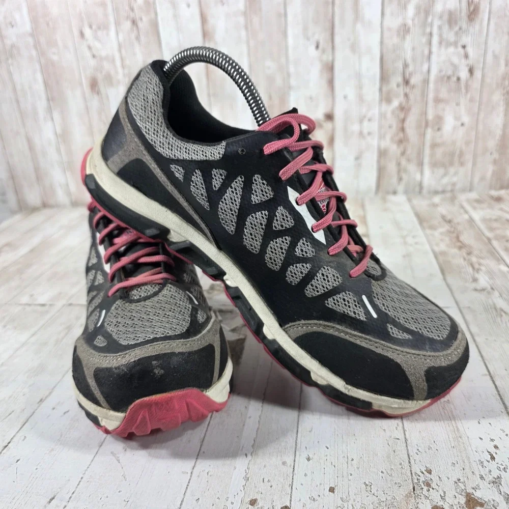 Red Wing 2339 Womens Black Grey Pink Safety Toe Work Shoes Sneakers Size 8.5